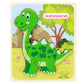 Baby Wooden Cartoon Dinosaur 3D Puzzle Jigsaw for Kids Montessori Early Learning Educational Puzzle Toys Lulu & Hues