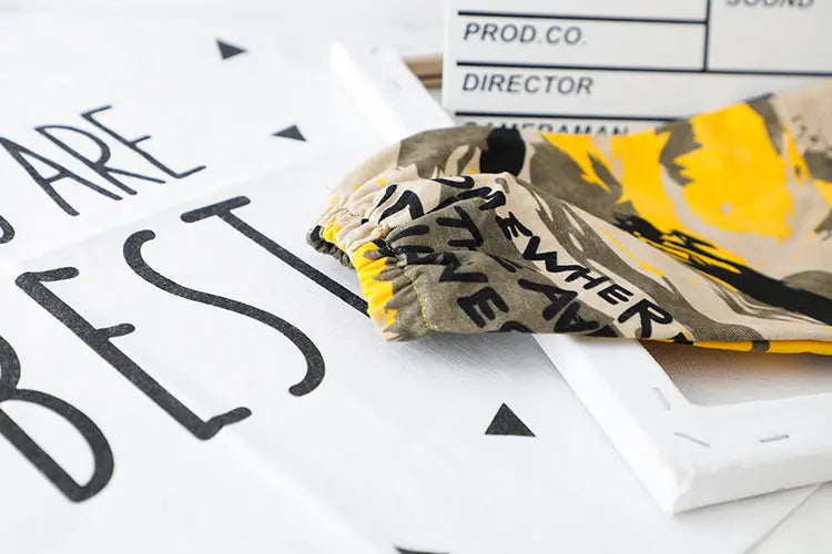 Wild casual camouflage children&